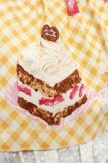 画像4: Shirley Temple / カップケーキ柄スカート  イエロー S-26-06-16-049-ET-SK-HR-ZS (4)