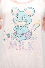 画像5: MILK / キャンディーマウスTops  ピンク S-26-06-16-010-ML-TO-HR-ZS (5)