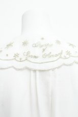 画像4: Amavel / 雪刺繍ブラウス  キナリ S-26-06-16-013-CA-JA-HR-ZS (4)