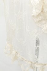 画像4: Eri Aino's collaboration / 愛野えり/マノンローズレースエプロン  オフ S-26-06-17-030-LO-SK-AS-ZS (4)