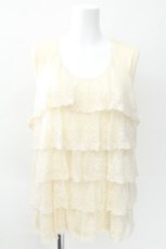 画像1: Franche Lippee / レースティアードタンク FL5 キナリ S-26-06-17-031-LO-TO-HR-ZS (1)