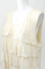 画像3: Franche Lippee / レースティアードタンク FL5 キナリ S-26-06-17-031-LO-TO-HR-ZS (3)