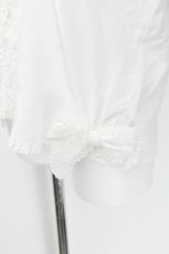 画像4: PINK HOUSE / シフォンピンタック半袖カットソー  白 S-26-06-17-034-LO-BL-HR-ZS (4)