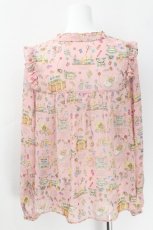 画像2: yukiemon / テキスタイルブラウス 3L ピンク S-26-06-17-039-LO-TO-HR-ZS (2)