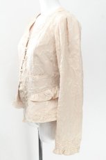 画像4: Eri Aino's collaboration / マノンローズ ジャケット S オフ S-26-06-17-043-LO-JA-AS-ZS (4)