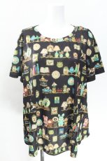 画像1: Franche Lippee / HobbyroomユッタリフレアT 3L 黒 S-26-06-17-048-LO-BL-HR-ZS (1)