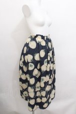 画像3: Franche Lippee / いちご柄スカート 3L 紺 S-26-06-17-058-LO-SK-HR-ZS (3)