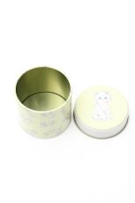 画像4: Franche Lippee / ねこ図鑑柄缶  イエロー S-26-06-17-001-LO-ZA-HR-ZS (4)