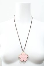 画像1: Q-pot. / 桜シュガークッキーネックレス  ピンク S-26-06-17-015-QP-AC-HR-ZS (1)