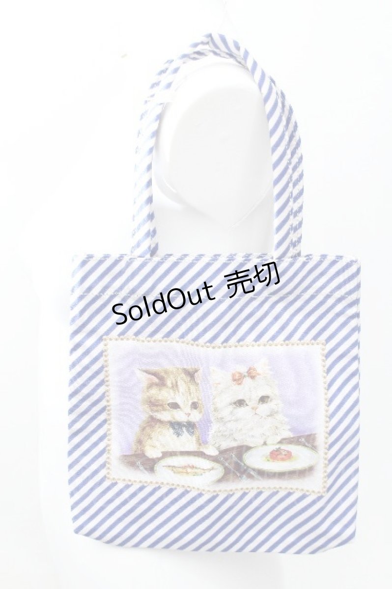 画像1: Franche Lippee / Textile art in BAG  パープル S-26-06-17-017-LO-BG-HR-ZS (1)