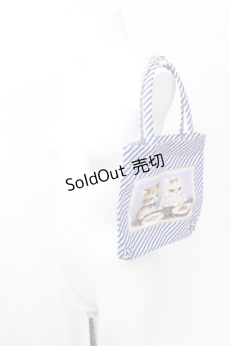 画像4: Franche Lippee / Textile art in BAG  パープル S-26-06-17-017-LO-BG-HR-ZS (4)