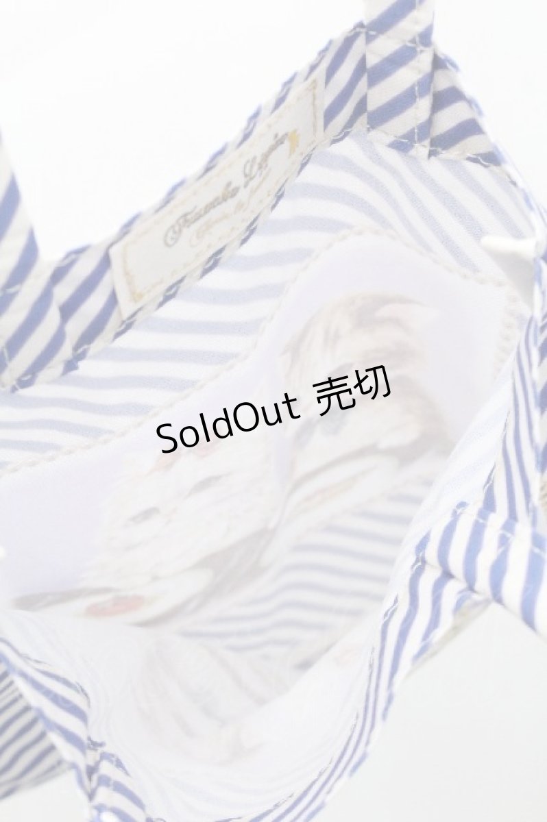 画像5: Franche Lippee / Textile art in BAG  パープル S-26-06-17-017-LO-BG-HR-ZS (5)