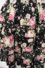 画像5: Angelic Pretty / Sweet Roseジャンパースカート  黒 S-26-06-18-033-AP-OP-HR-ZS (5)