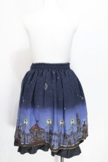 画像2: axes femme / ロマンティック星空スカート  ブルー S-26-06-18-049-AX-SK-HR-ZS (2)