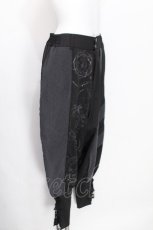 画像3: Ozz conte / 魔法陣ptサルエルパンツ  黒 S-26-06-18-058-OO-PA-AS-ZS (3)