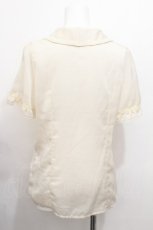 画像2: axes femme / フレア袖フリルブラウス  キナリ S-26-06-18-008-AX-TO-HR-ZS (2)