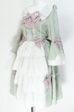 画像3: axes femme kawaii / メアリー姫袖ドレス M ミント S-26-06-19-038-AX-OP-SZ-ZS (3)