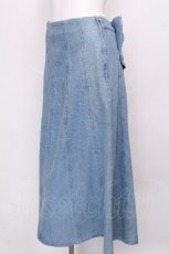 画像3: axes femme / バックリボンデニムスカート  サックス S-26-06-19-059-AX-SK-AS-ZS (3)