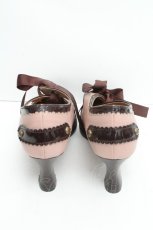 画像3: axes femme / 配色カット甲あきパンプス M ピンクベージュ S-26-06-19-012-AX-SH-HR-ZS (3)