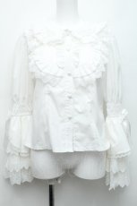 画像1: LOLITA / 姫袖ブラウス  白 S-26-06-19-021-LO-BL-AS-ZS (1)