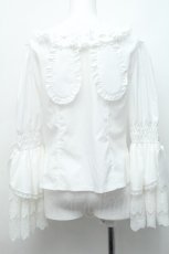 画像2: LOLITA / 姫袖ブラウス  白 S-26-06-19-021-LO-BL-AS-ZS (2)