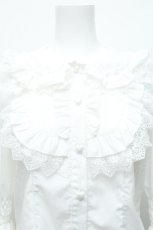 画像3: LOLITA / 姫袖ブラウス  白 S-26-06-19-021-LO-BL-AS-ZS (3)