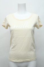 画像1: MILK / MILKロゴTee  ミルク×ホワイト S-26-06-19-025-ML-TS-HR-ZS (1)
