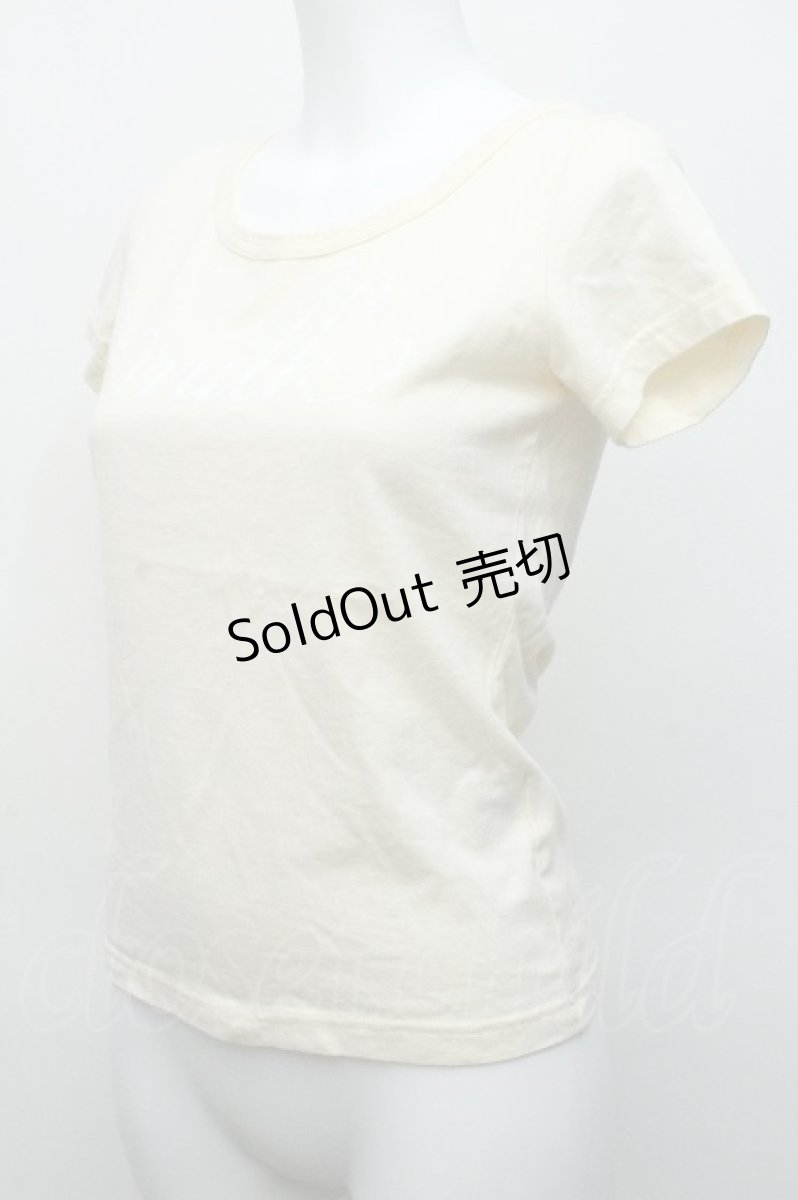 画像3: MILK / MILKロゴTee  ミルク×ホワイト S-26-06-19-025-ML-TS-HR-ZS (3)