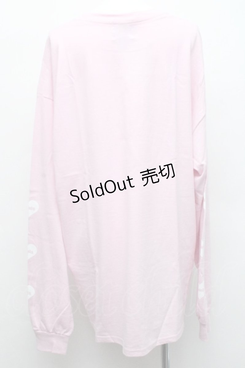 画像2: Hauls / 刺繍Tシャツ  ピンク S-26-06-19-028-LO-TO-HR-ZS (2)