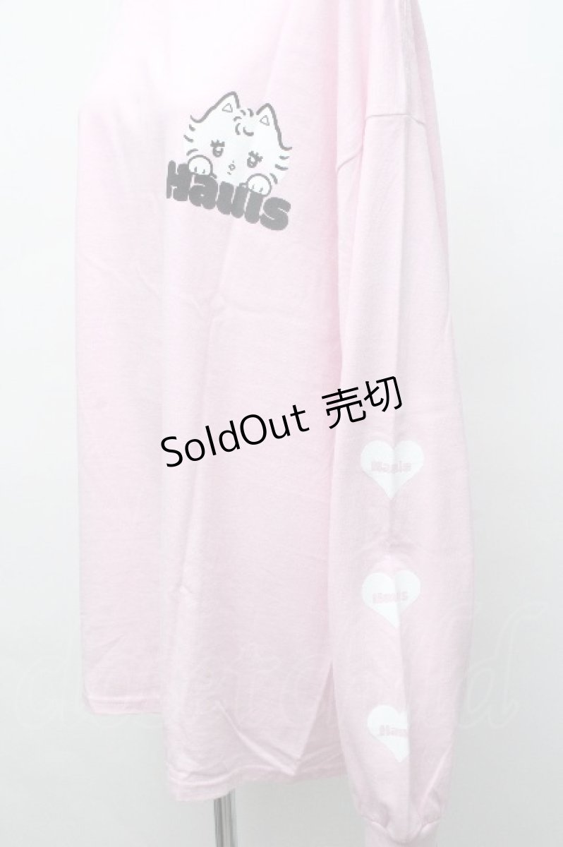 画像3: Hauls / 刺繍Tシャツ  ピンク S-26-06-19-028-LO-TO-HR-ZS (3)