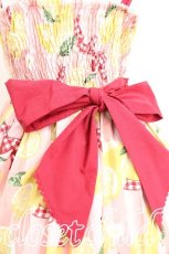 画像5: axes femme kawaii / ストライプレモン柄ジャンスカ  イエロー S-26-06-21-028-AX-OP-HR-ZS (5)