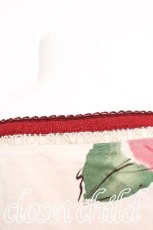 画像5: Lois CRAYON / ローズプリントワンピース  オフｘ赤 S-26-06-21-029-LO-OP-AS-ZS (5)