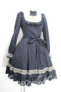 Victorian maiden / Jewelryクラシカルドールロングドレス ネイビー S