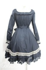 画像3: Victorian maiden / Jewelryクラシカルドールロングドレス  ネイビー S-26-06-21-040-CL-OP-HR-ZS (3)
