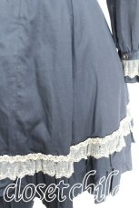 画像4: Victorian maiden / Jewelryクラシカルドールロングドレス  ネイビー S-26-06-21-040-CL-OP-HR-ZS (4)