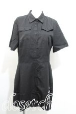 画像1: NieR Clothing / 2WAY STYLE-UP SHIRT  黒 S-26-06-21-044-PU-BL-HR-ZS (1)
