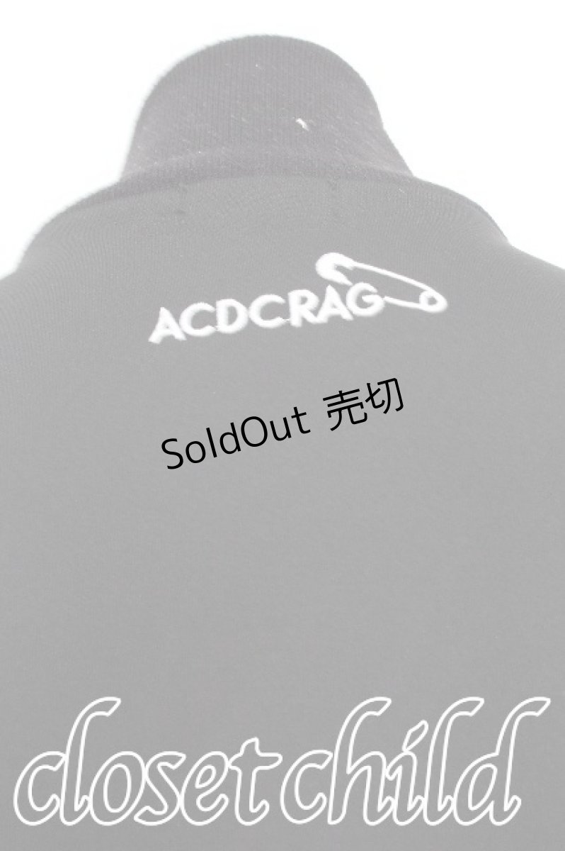 画像5: ACDC RAG / 輸血/薬瓶 ジャージジャケット  黒 S-26-06-21-006-PU-TO-AS-ZS (5)