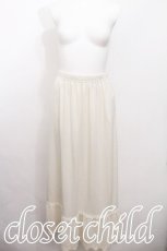 画像1: axes femme / 薔薇レースロングペチスカート  オフ S-26-06-21-054-AX-SK-AS-ZS (1)