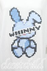画像4: Whinny / ゲーミングウサギTシャツ  白 S-26-06-21-007-PU-TO-AS-ZS (4)