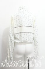 画像2: merry jenny / floralショートトラックジャケット  白 S-26-06-21-008-LO-TO-HR-ZS (2)