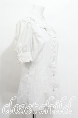 画像2: MIHO MATSUDA / ローズレースブラウス  白 S-26-06-21-011-GO-BL-AS-ZS (2)
