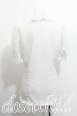 画像3: MIHO MATSUDA / ローズレースブラウス  白 S-26-06-21-011-GO-BL-AS-ZS (3)