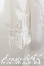 画像4: MIHO MATSUDA / ローズレースブラウス  白 S-26-06-21-011-GO-BL-AS-ZS (4)