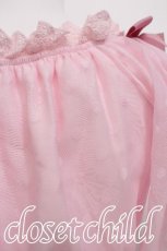 画像4: Swankiss / オーガンジードットオフショルトップス  ピンク S-26-06-21-015-LO-TO-HR-ZS (4)