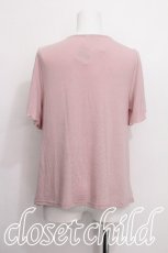 画像3: axes femme / /シフォンプリーツトップス  ピンク S-26-06-21-016-AX-TO-AS-ZS (3)