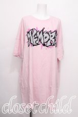 画像1: Amilige / グラフィックロゴTe  ピンク S-26-06-21-018-PU-TS-HR-ZS (1)