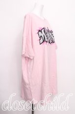 画像2: Amilige / グラフィックロゴTe  ピンク S-26-06-21-018-PU-TS-HR-ZS (2)