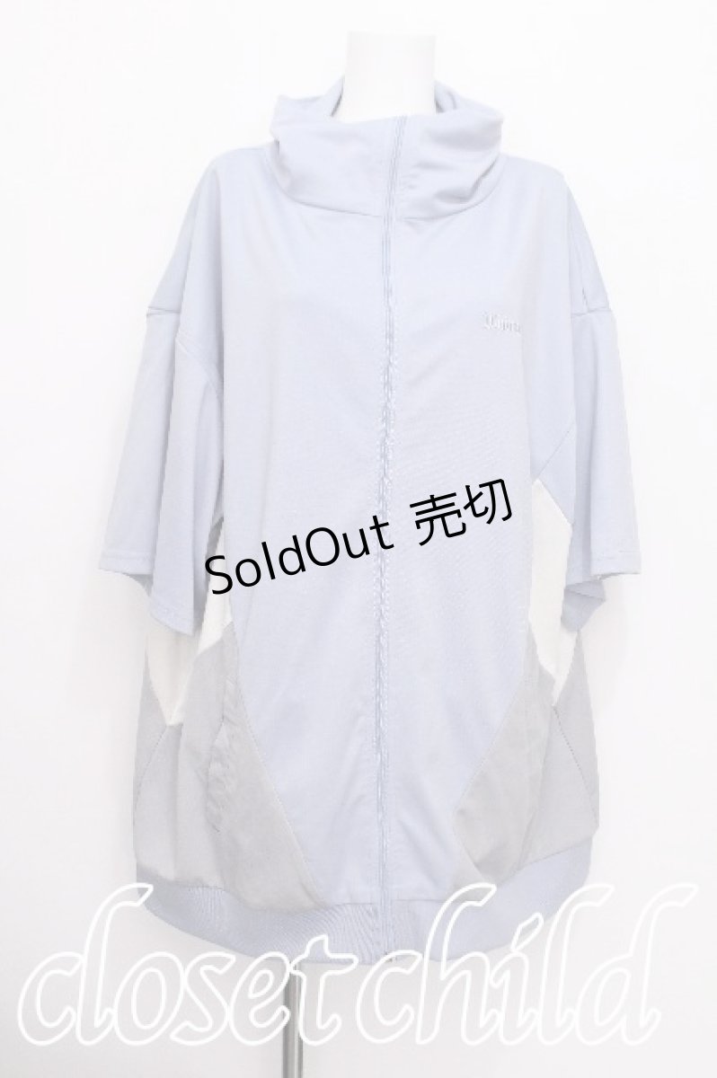 画像1: Whinny / 半袖ジャージ  サックス S-26-06-21-020-PU-TO-AS-ZS (1)