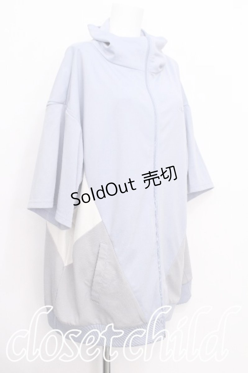 画像2: Whinny / 半袖ジャージ  サックス S-26-06-21-020-PU-TO-AS-ZS (2)