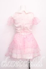 画像3: Swankiss / チュールレイヤードワンピース  ピンク S-26-06-21-023-LO-OP-AS-ZS (3)